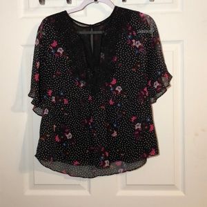 Express Floral Blouse